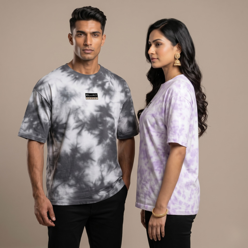 Eljay Nexus Tie-Dye Oversized T-Shirt