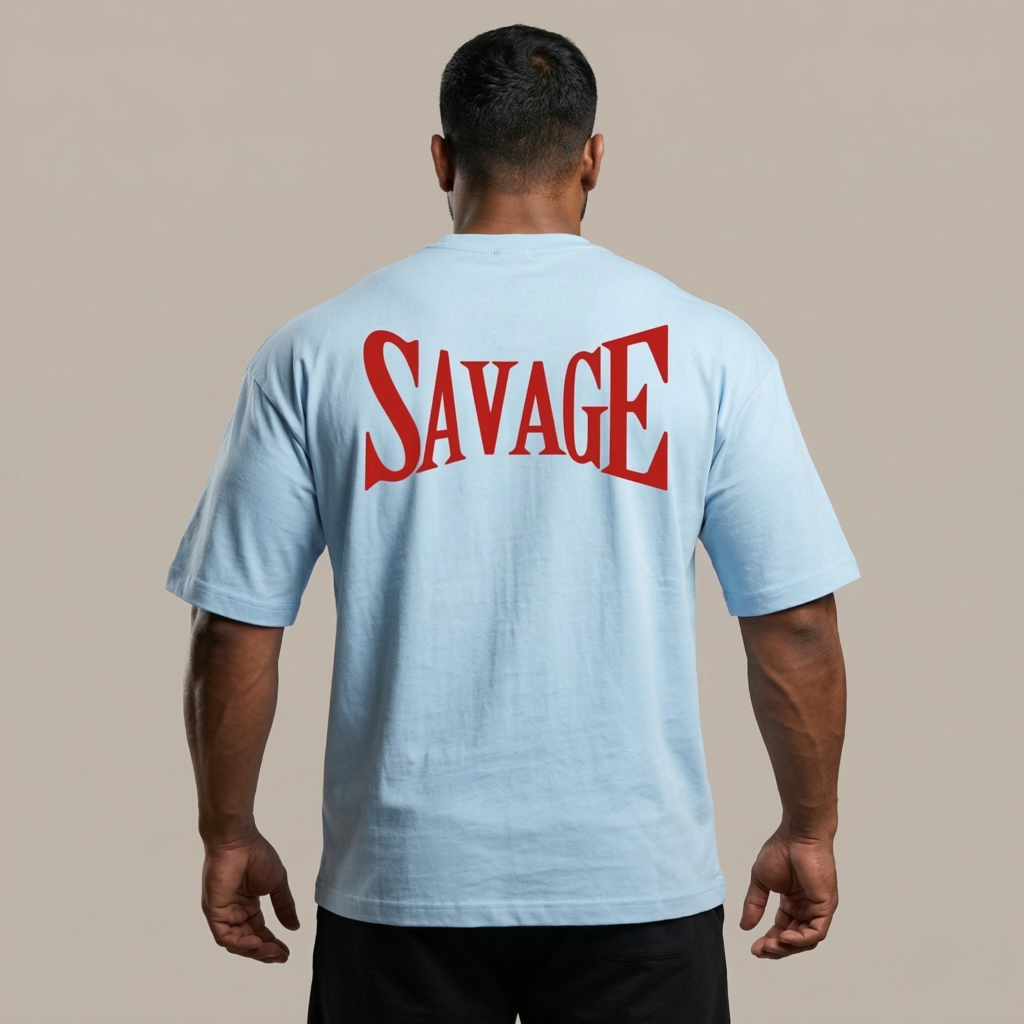 Eljay Nexus Savage Unisex Terry Oversized Tee