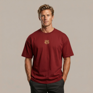 Eljay Nexus Tiger Embroidery Oversized Tee